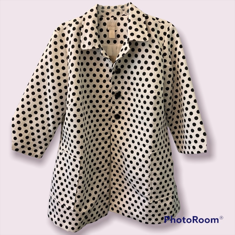Chico’s 3/4 sleeve jacket